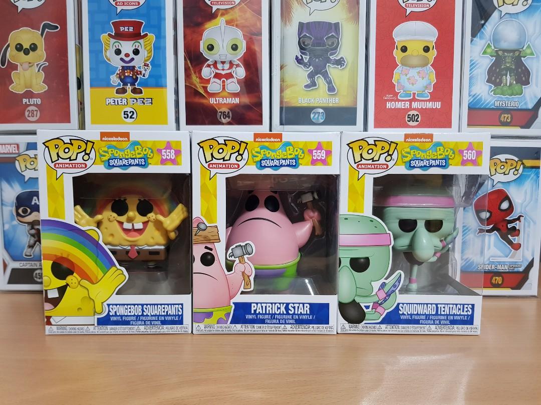 POP Animation Patrick Star With Board #559 Spongebob