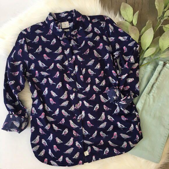 gap shrunken boyfriend shirt