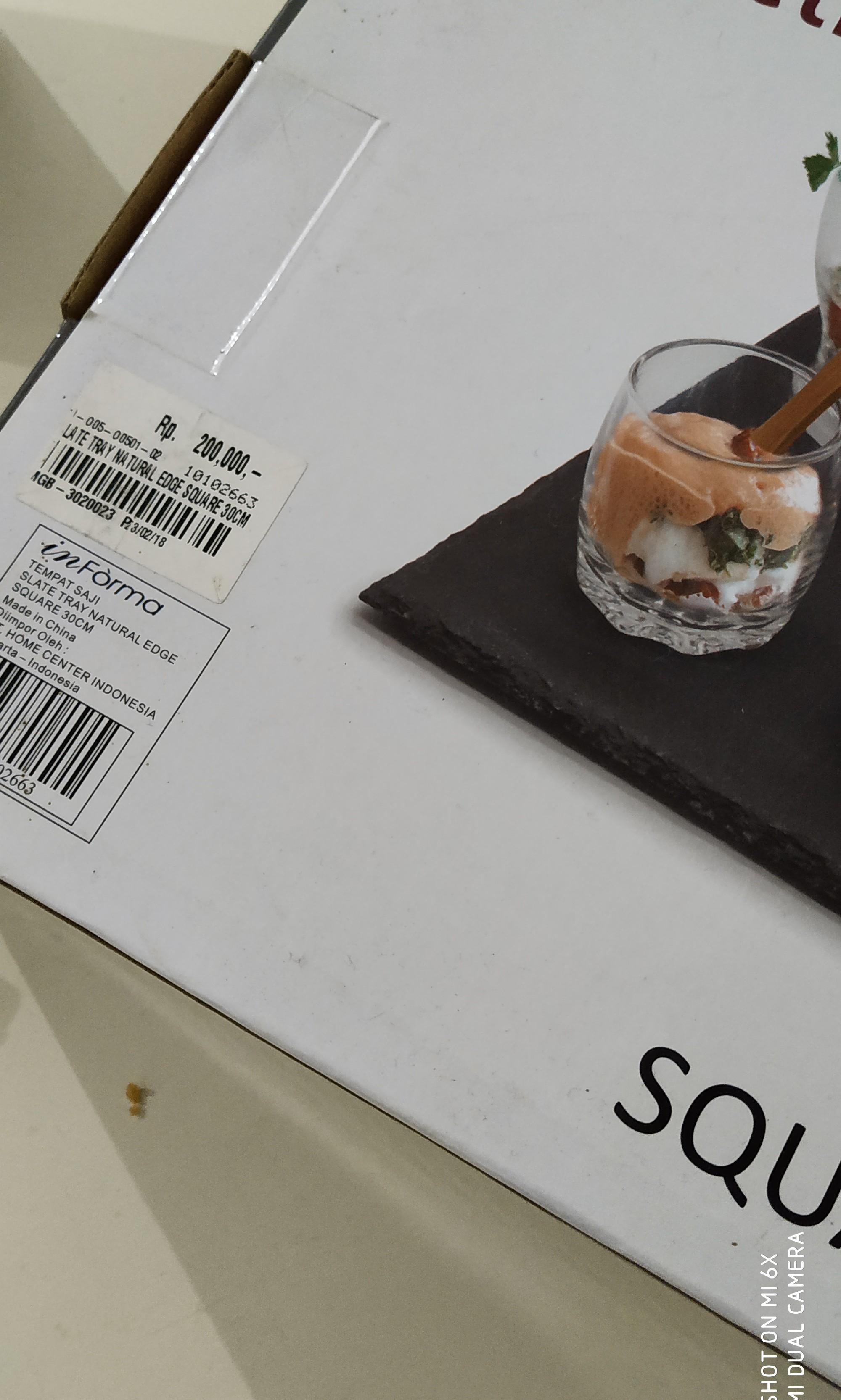 gelas pudding cemilan nampan