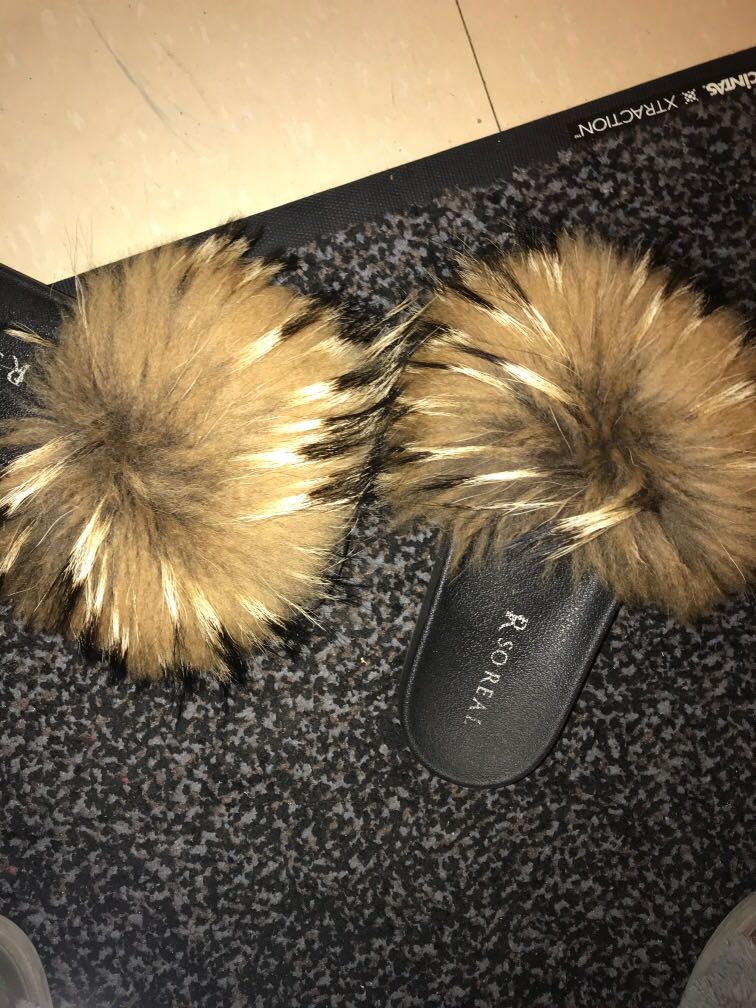 r so real fur slides