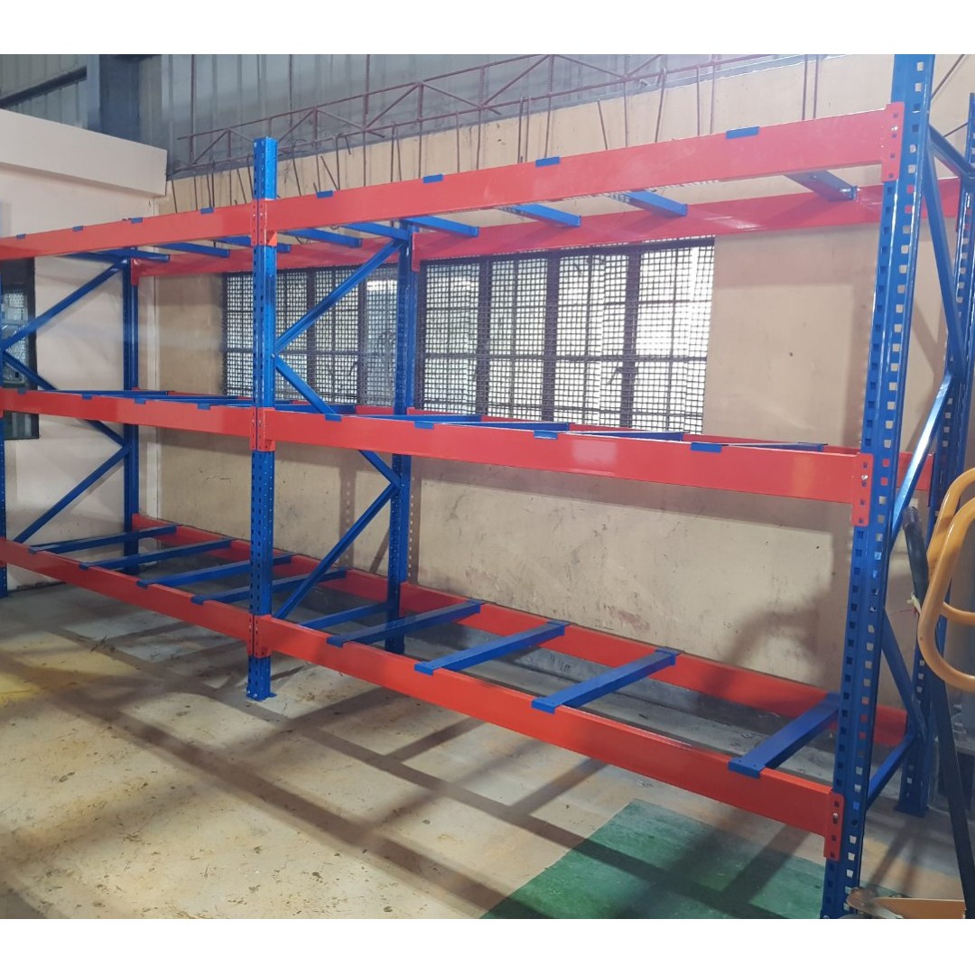 Heavy Duty - Pallet Rack Warehouse - Tie Beam type, Furniture & Home ...