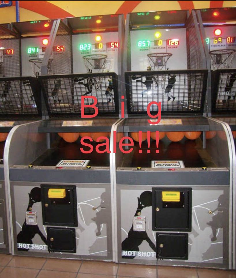 Hot Shot Arcade Basketball Sports Other Sports Equipment On