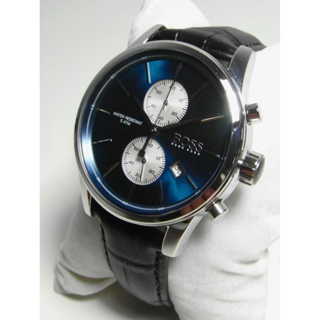 hugo boss jet mens quartz chronograph watch