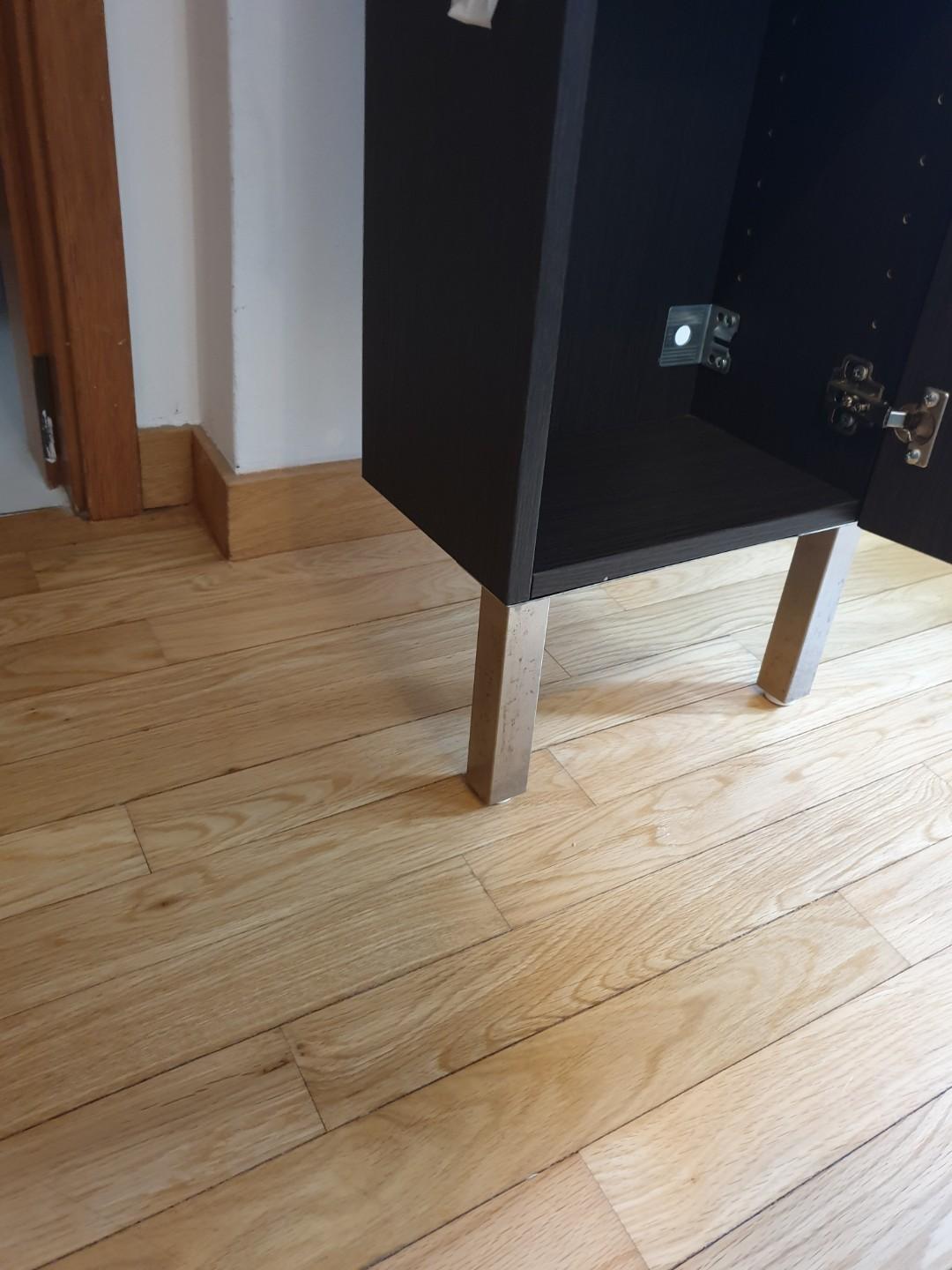 Ikea Lillangen High Cabinet With Mirror Door Black Furniture