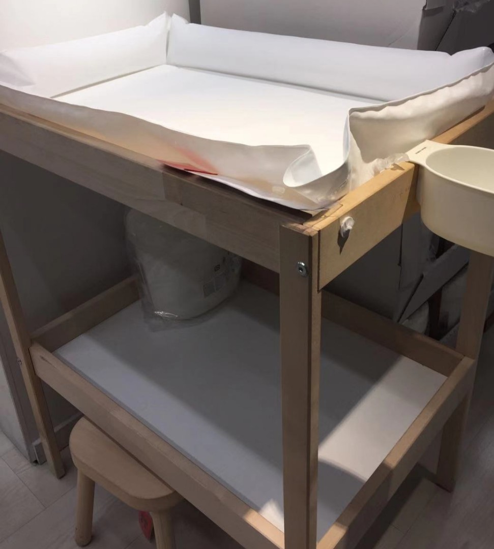 Ikea nursing table, Furniture & Home Living, Furniture, Tables & Sets