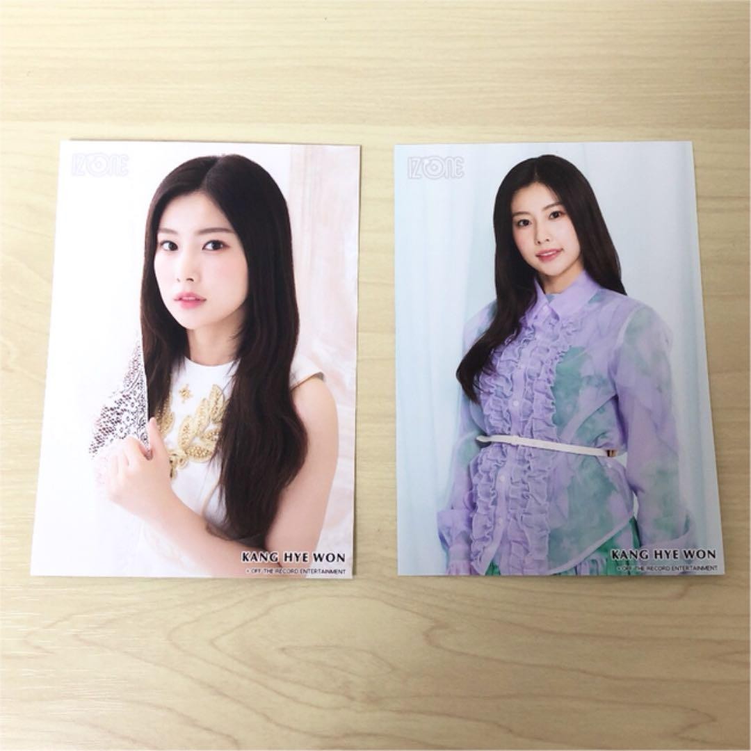 IZ*ONE IZONE EYES ON ME Japan Concert Kang Hye Won Photo Type A+B ...