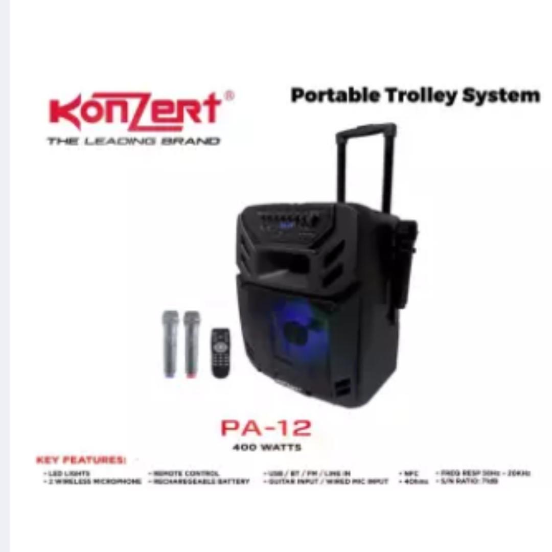 konzert trolley speaker pa 15