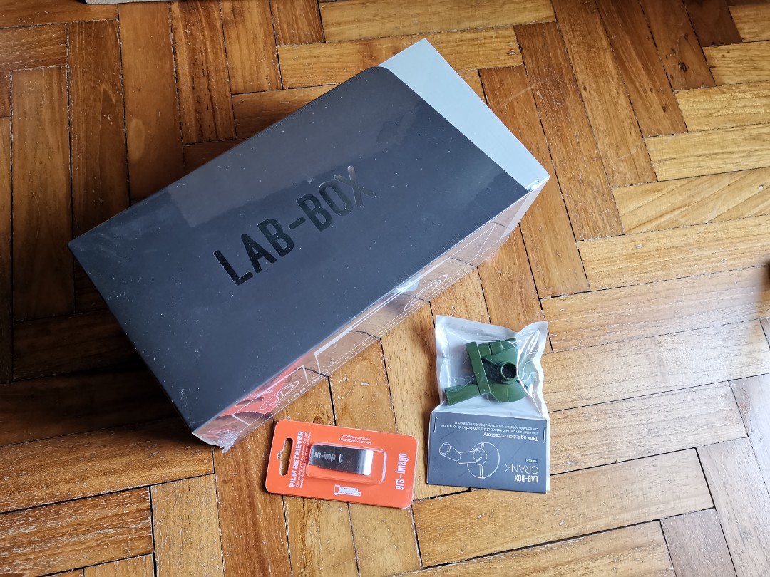 LabBox 35mm/120 daylight film development tank , Photography