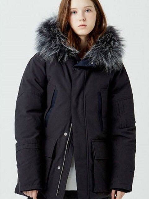 LIFUL Shelter Down Winter Parka Puffer Jacket Men s Fashion