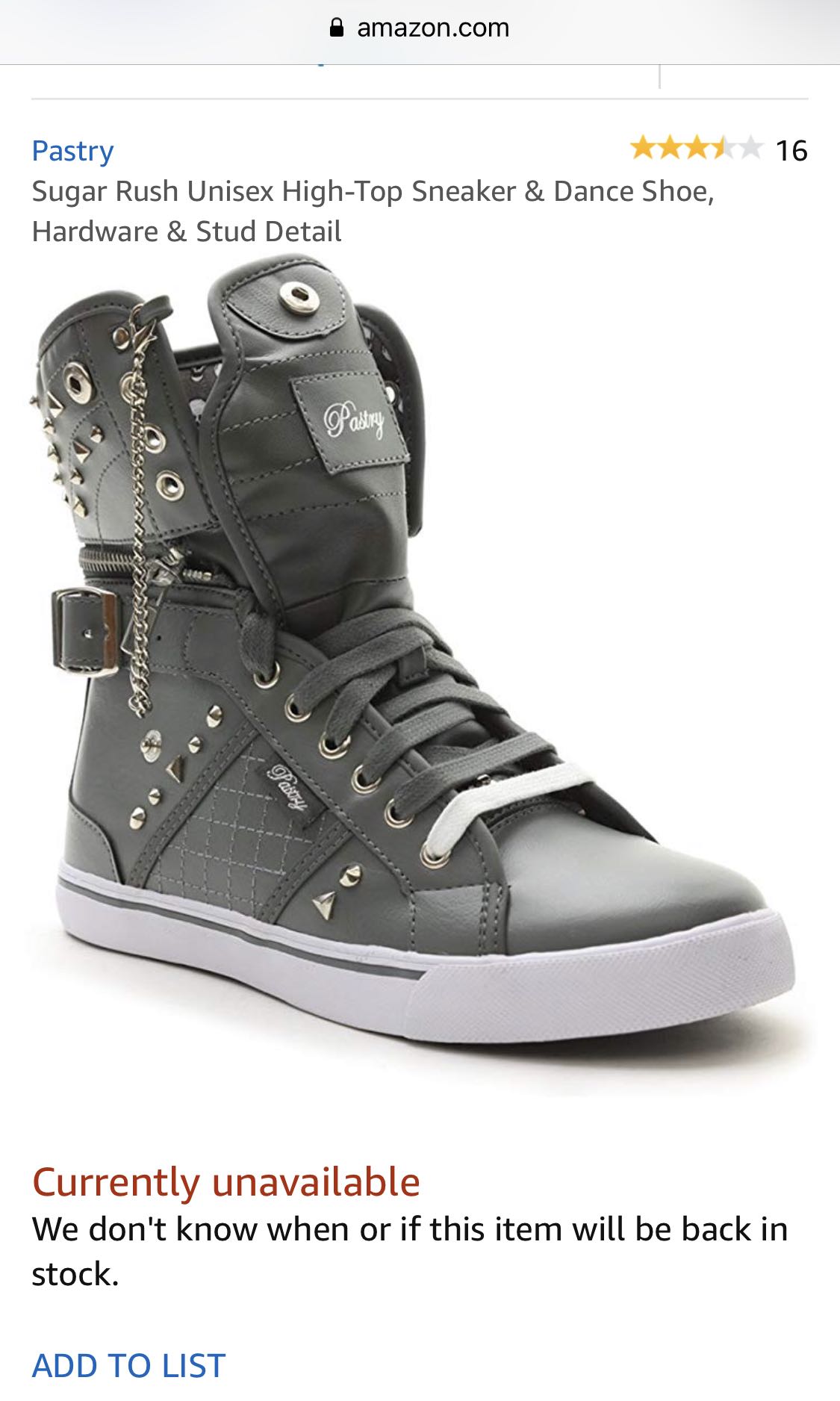 Pastry sugar online rush sneakers