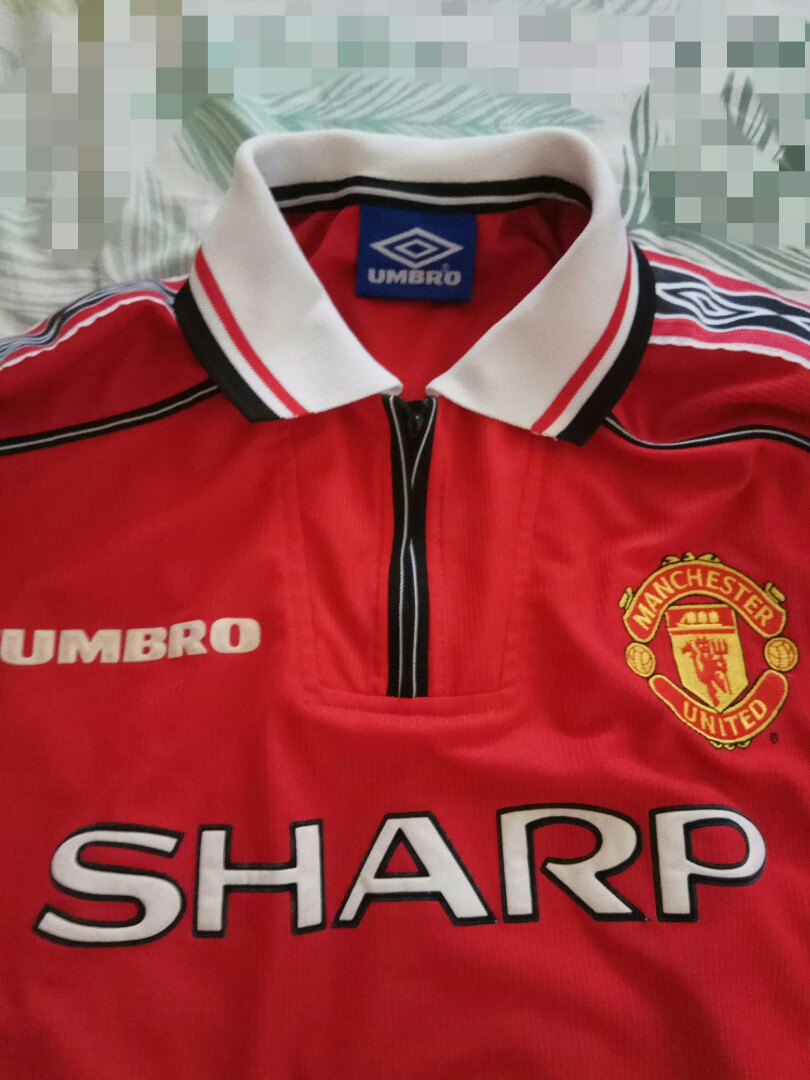 Manchester United Beckham Jersey Php400 Sports Athletic Sports Clothing On Carousell