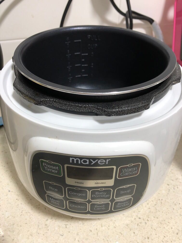 Mayer pressure cooker manual online