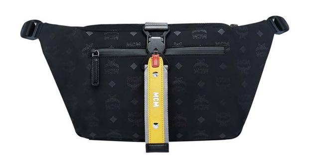 Mcm nylon crossbody best sale bag