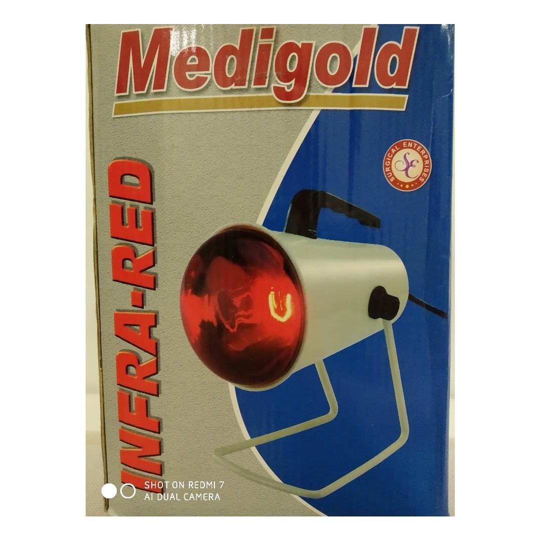 Medigold Infra red lamp for joint pain stiffness muscular aches
