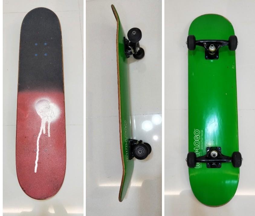 Mini Logo Skateboard equipped with Mini Logo Trucks and wheels, Sports