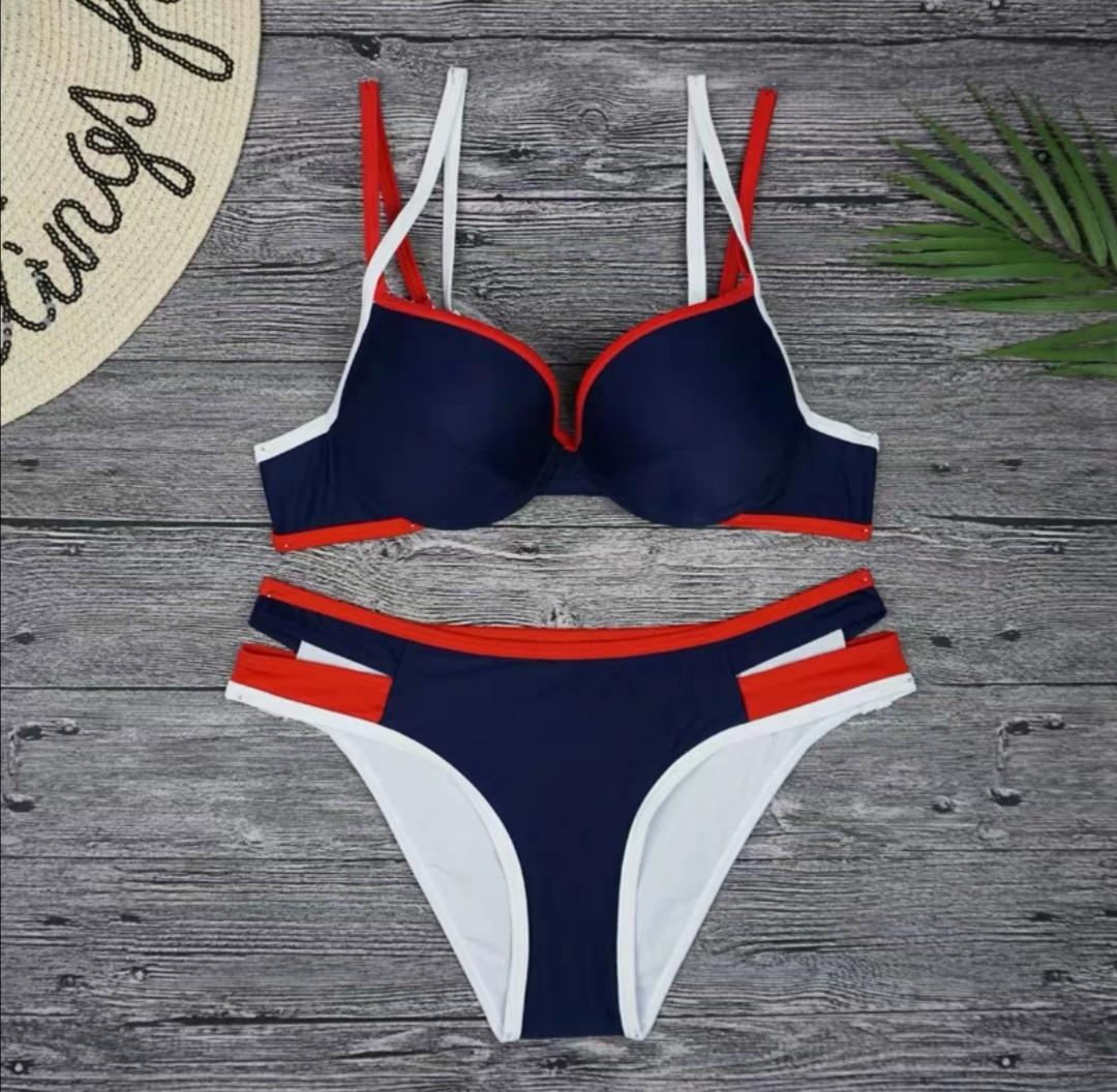 Blue and red bikini Clearance