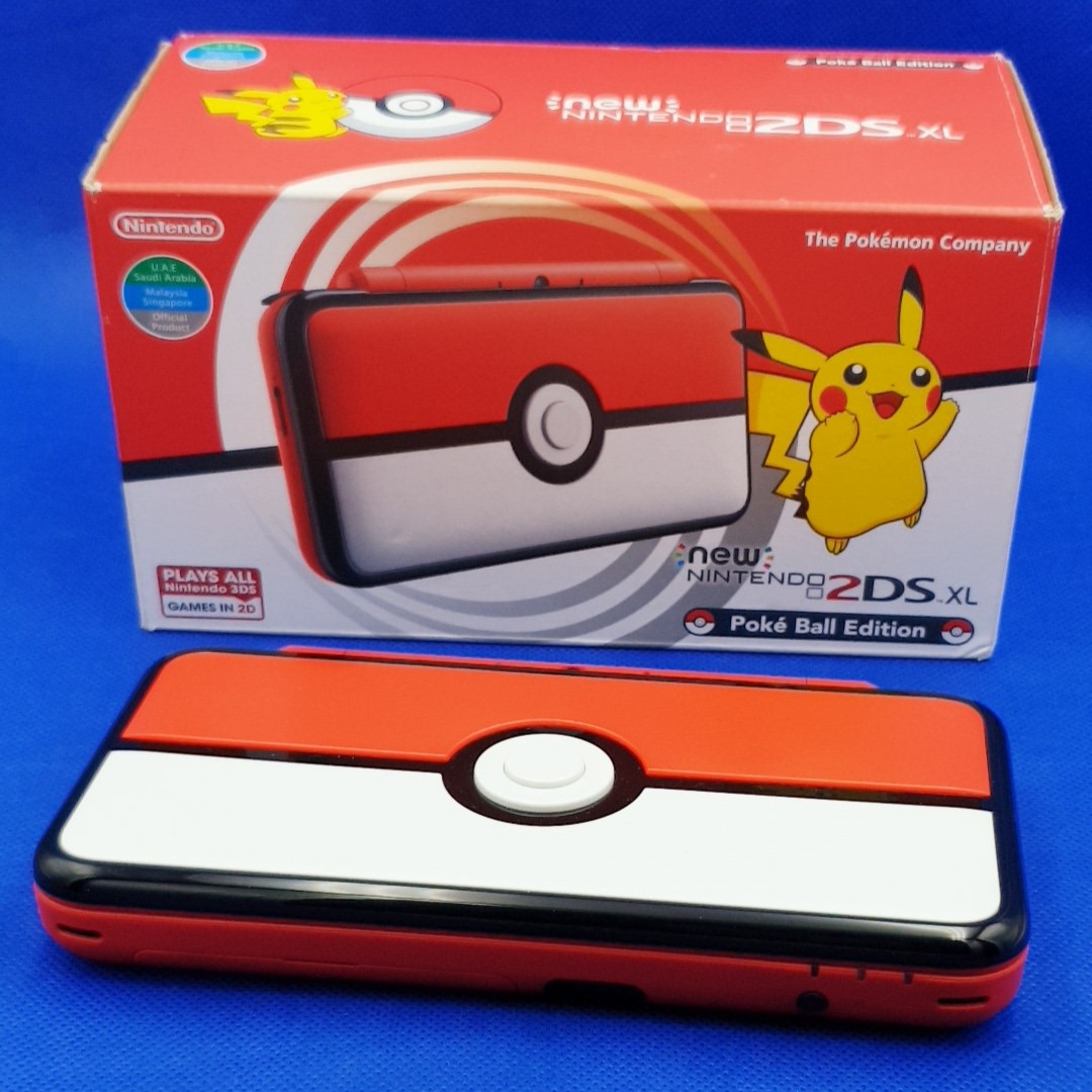 Nintendo New 2DS XL Pokeball Edition, Video Gaming, Video Game Consoles