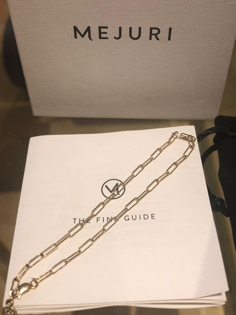 Mejuri 14k gold boyfriend bracelet , Women's Fashion, Jewelry 