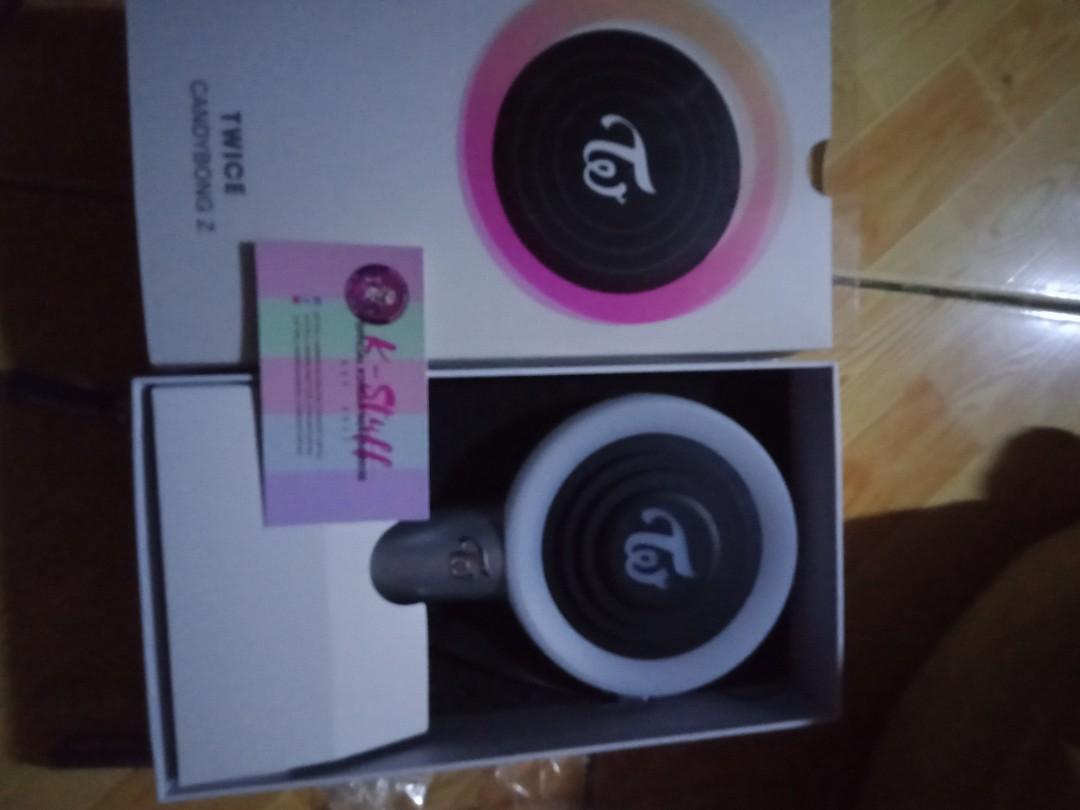 Onhand Twice Candy Bong Z Official Lightstick Version 2 K Wave On