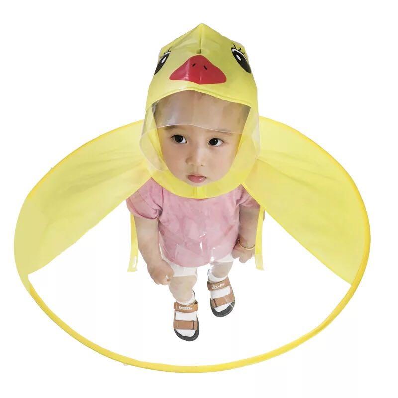 OnLook Kids Yellow Duck Raincoat, Cute 