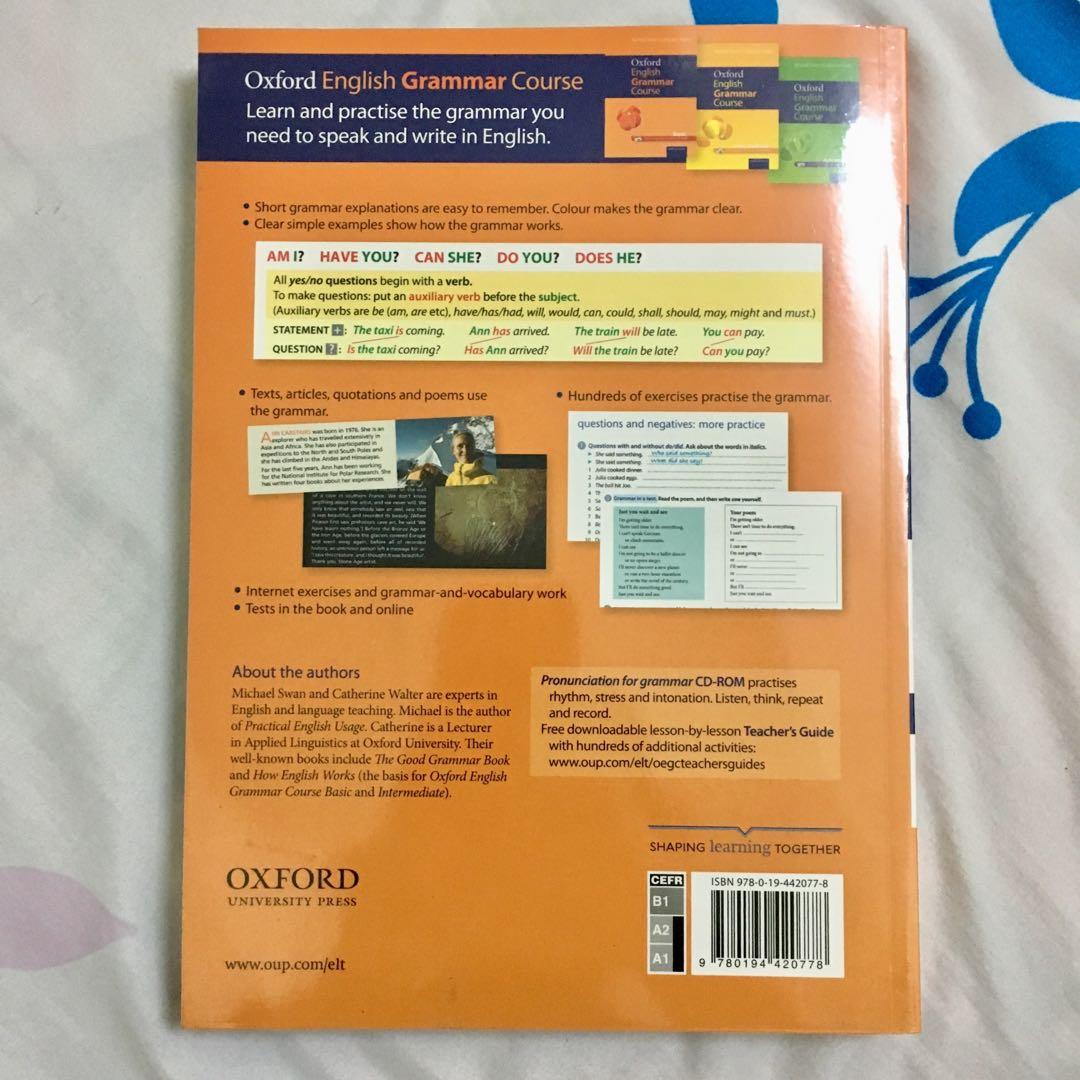 Oxford English Grammar Course Textbooks On Carousell