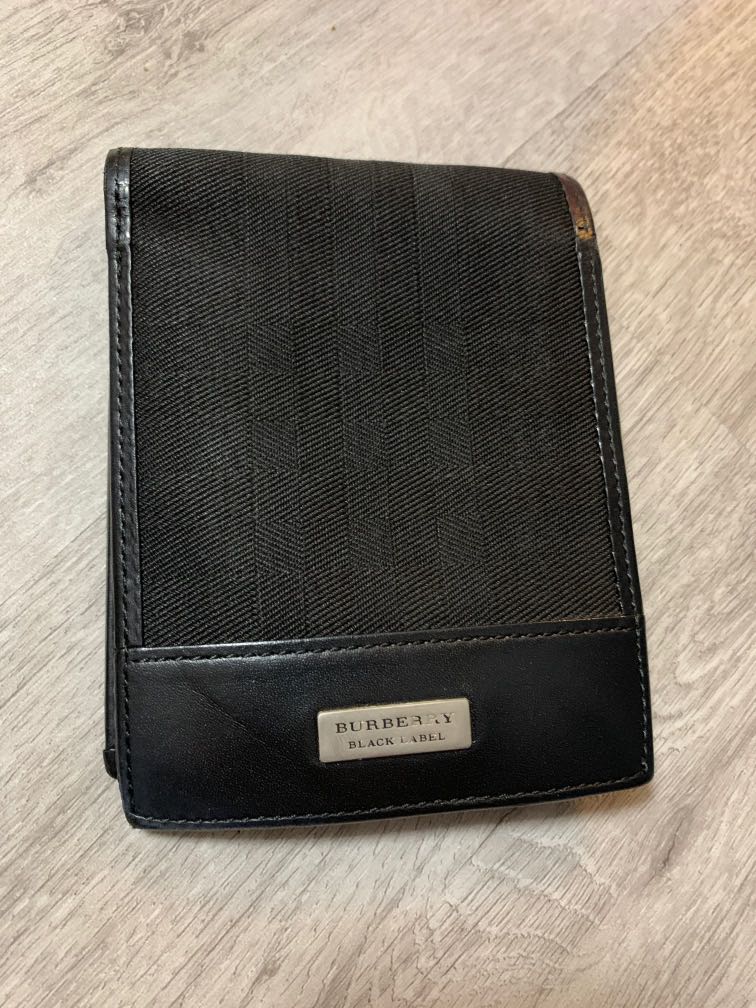 Burberry black label wallet discount