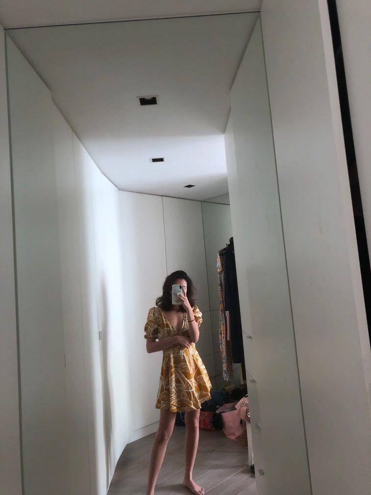 princess polly yellow dress
