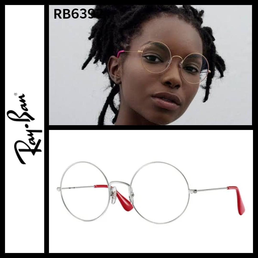 Rayban RB6392 round metal frame eyewear 