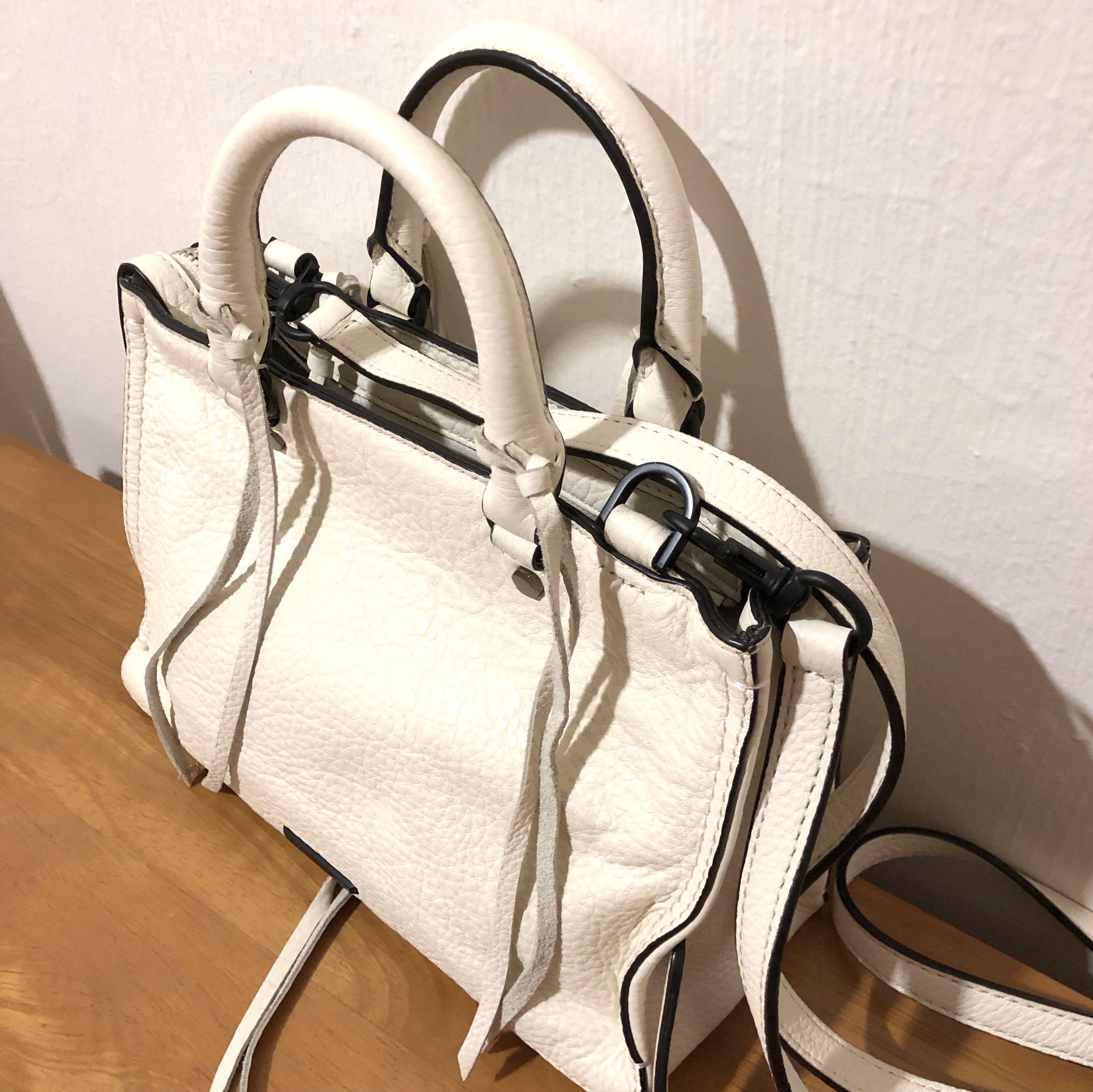 Rebecca Minkoff Micro Regan Satchel White Women s Fashion Bags Wallets Cross body Bags on Carousell
