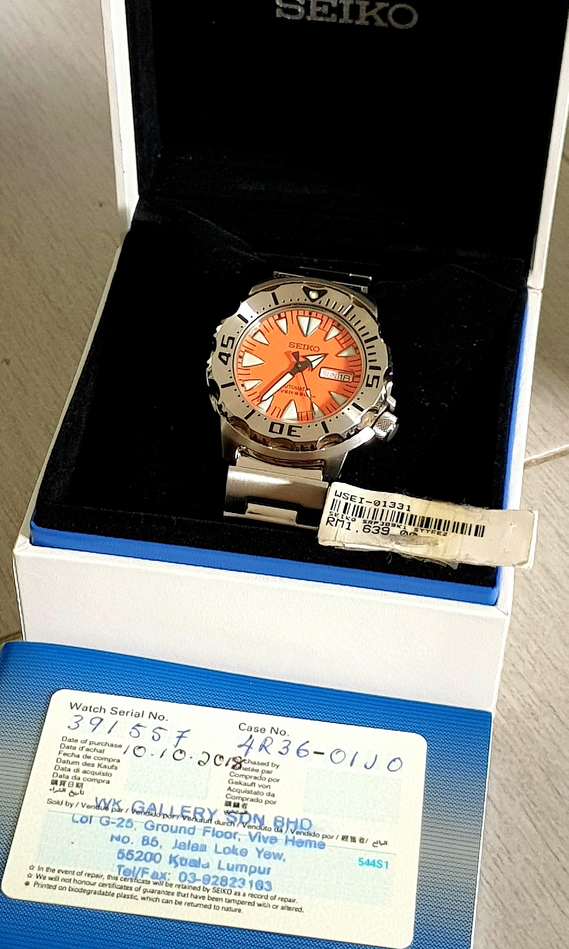 Seiko diver sales olx