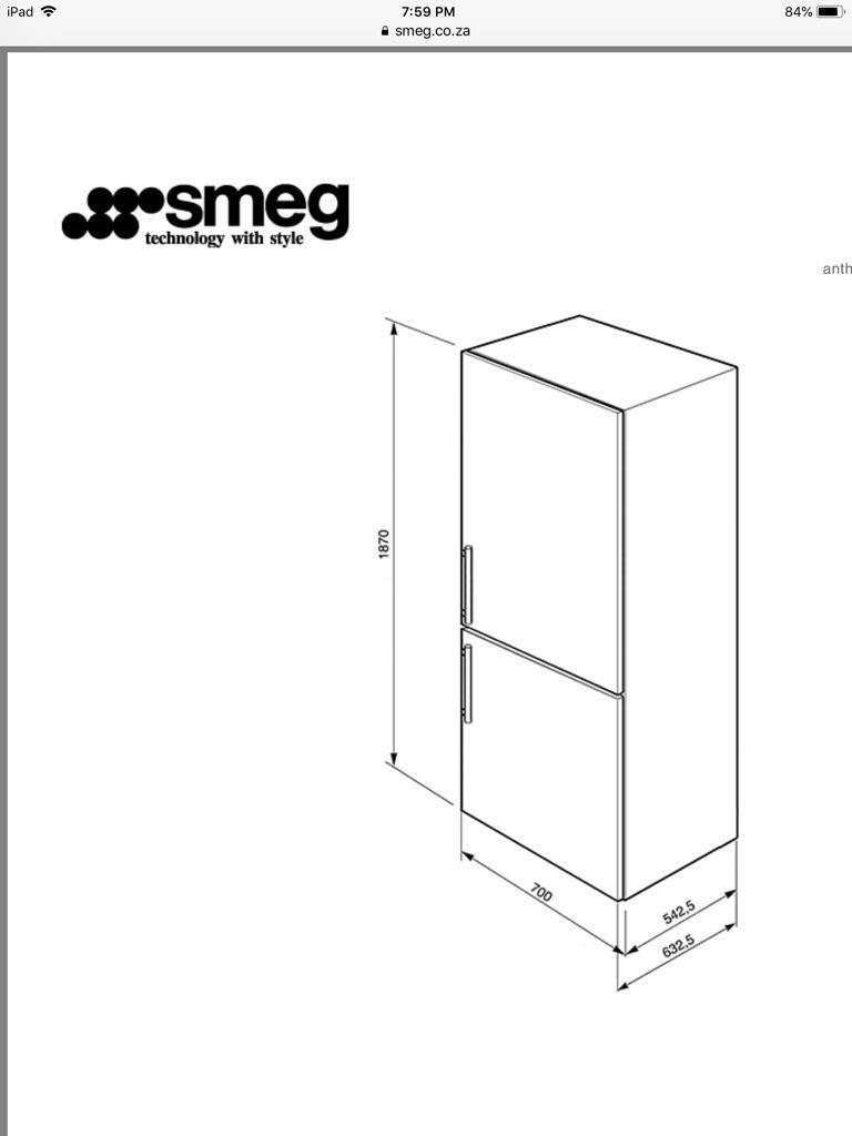SMEG Fridge, TV & Home Appliances, Washing Machines and Dryers on Carousell