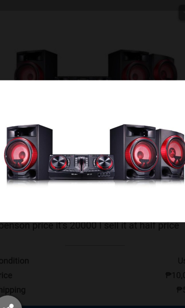 Sound system Lg xboom cj88 2900w, Audio, Soundbars, Speakers