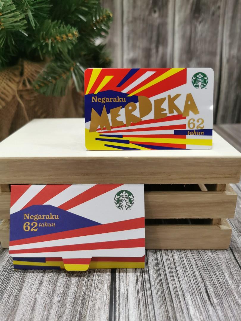 Starbucks Malaysia 62th Years Merdeka Card, Everything Else, Others on