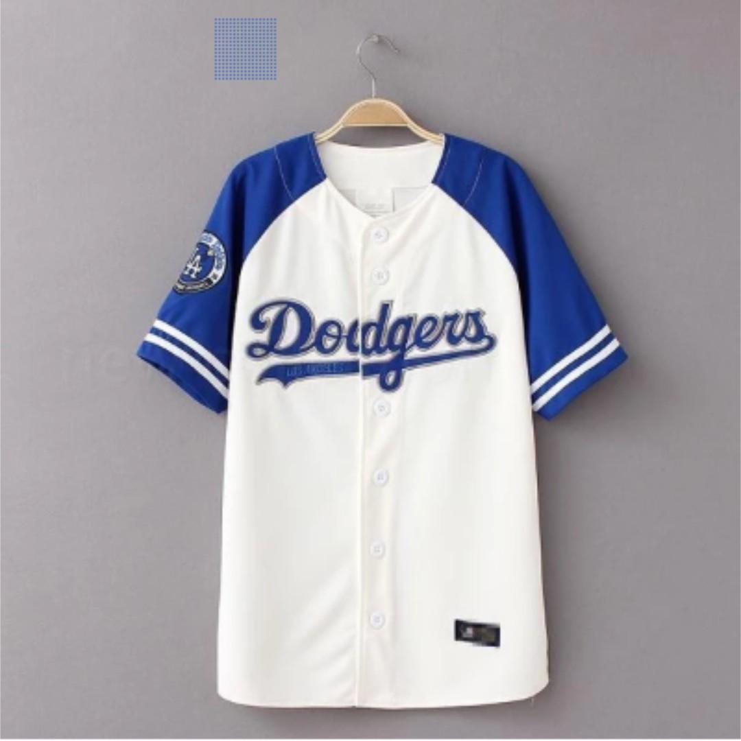 Mens plus size baseball jersey