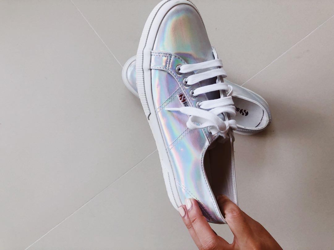 Superga hologram sneakers outlet