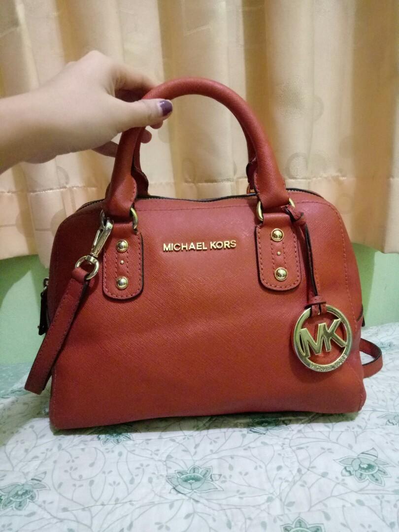 Michael kors saffiano small satchel discount