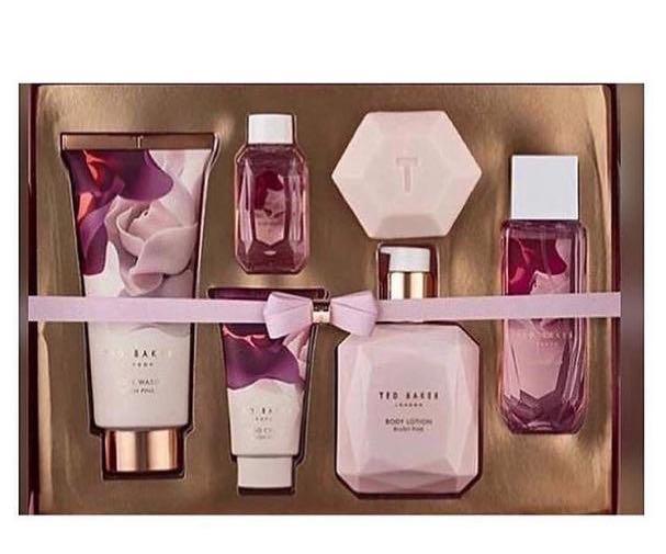 Ted Baker Bathed in Roses Toiletries Collection Ladies Luxury Gift Set