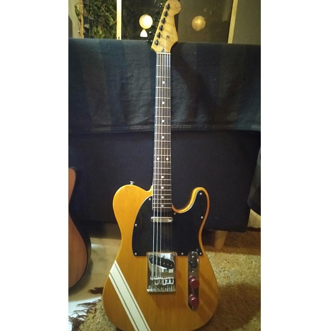 Telecaster with strat hot sale headstock