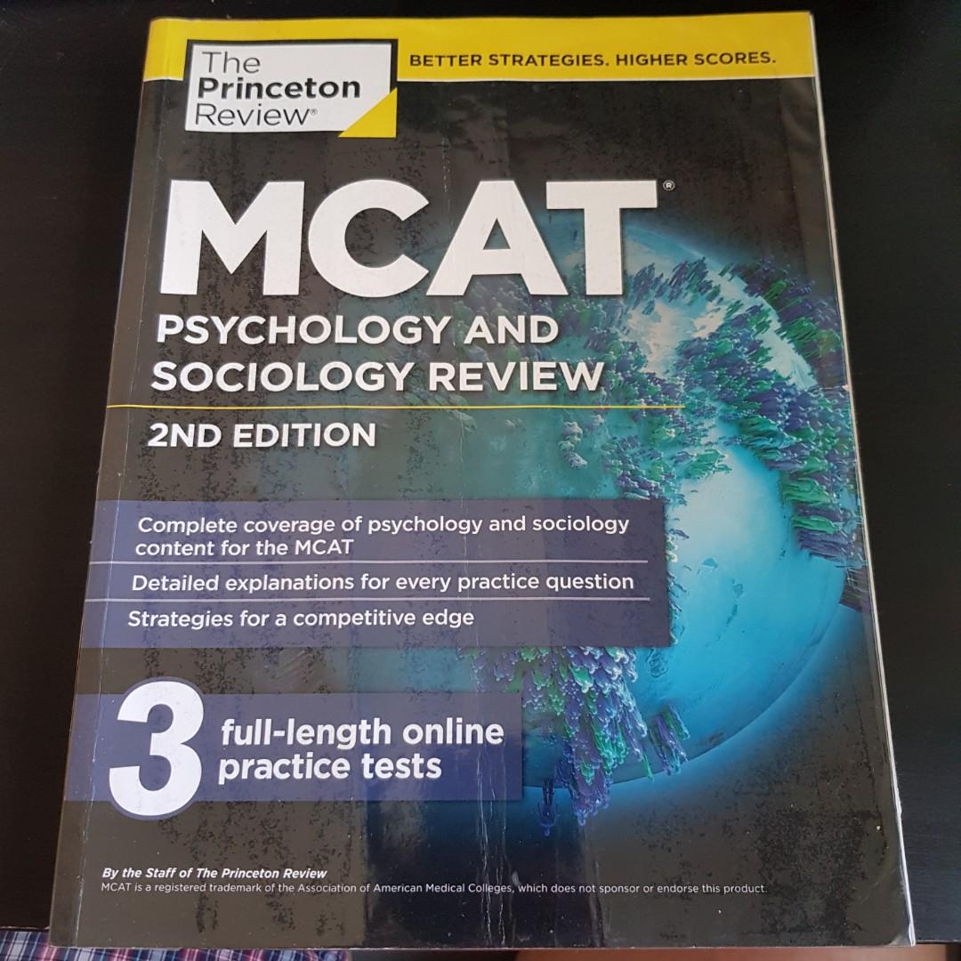 The Princeton Review Mcat Psychology And Sociology Review 2nd