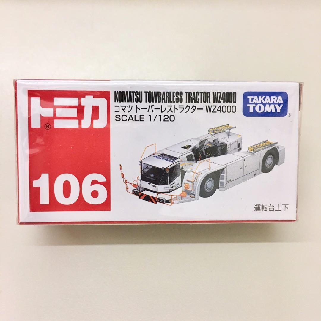 Tv Action Figures Tomica No 106 Towbarless Tractor Wz4000 Toys Hobbies