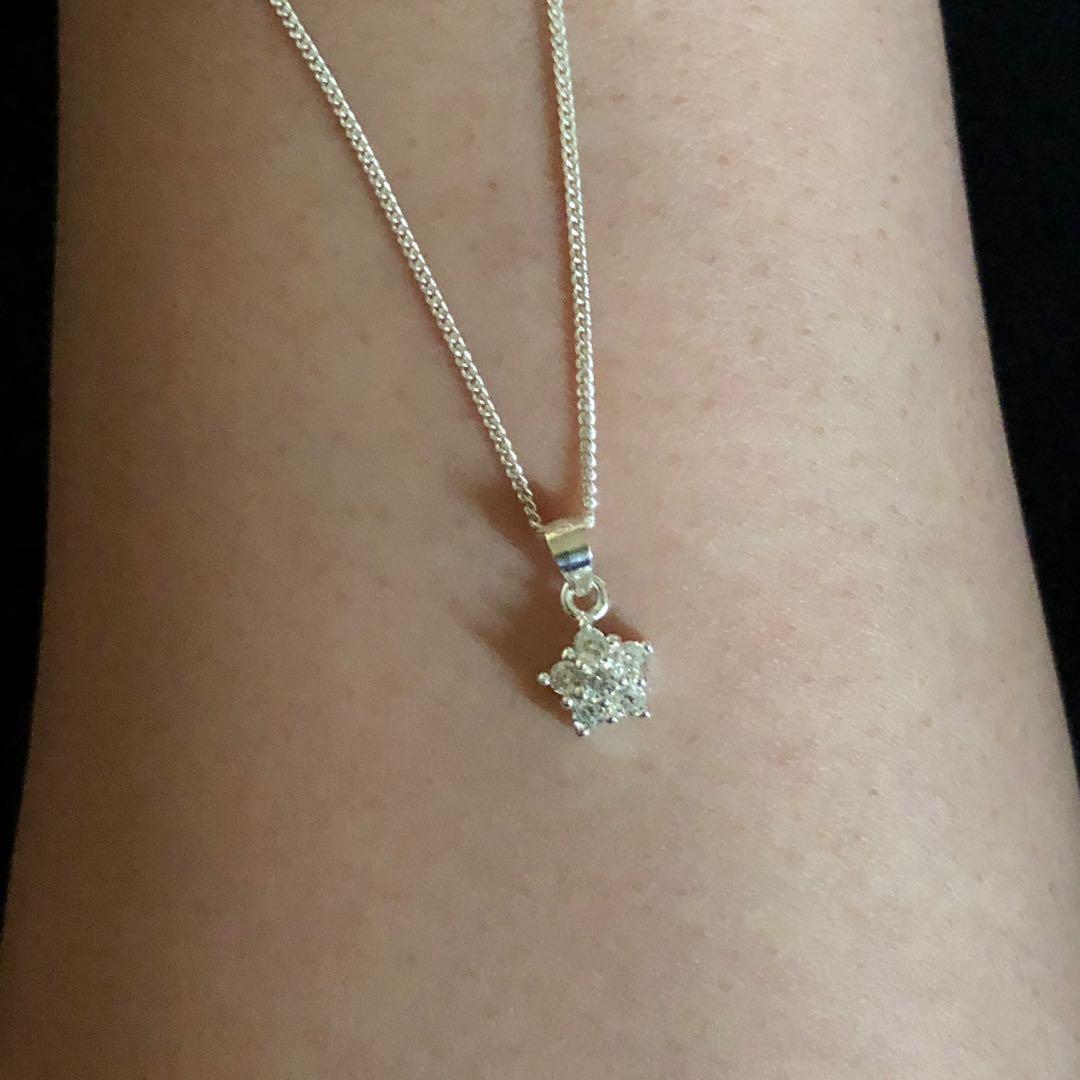 Unisilver necklace with new arrivals pendant price