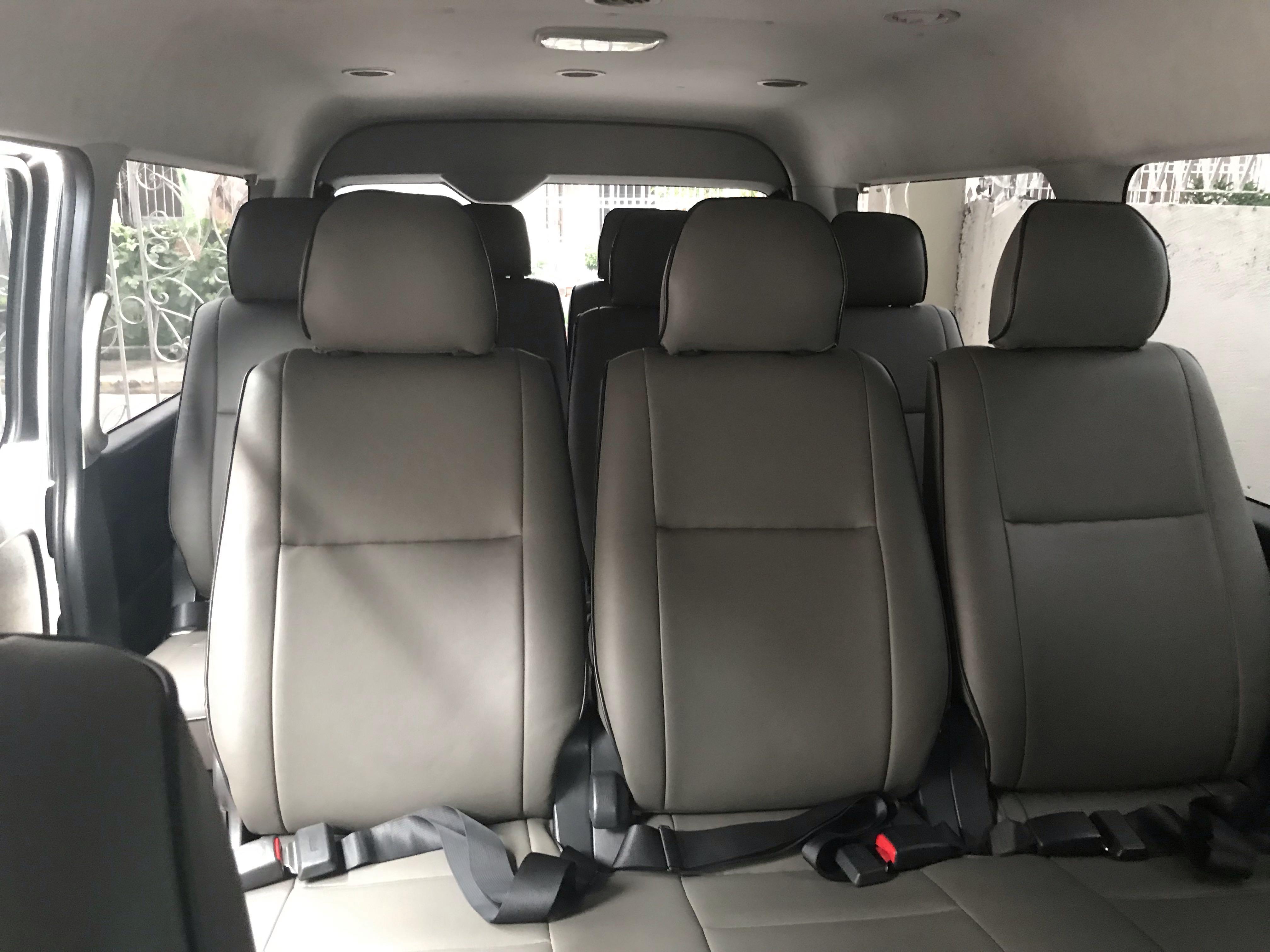 Van for rent Toyota Hiace GL Grandia BIR and DTI Registered (Category: Vehicle Rentals) located in Makati City. Submitted by andrew.afan (Listing ID 239206382, Image 2). Description: Van for Rent with driver BIR and DTI Registered with Official Receipt Services: - Airport Transper/Airport drop - "City drive Tour/ Metro manila - Long Term Lease - Short Term Lease - Company Service/shuttle - Company Outing/Events - Out-Of-Town-Trip - Ilocos,Sagada,