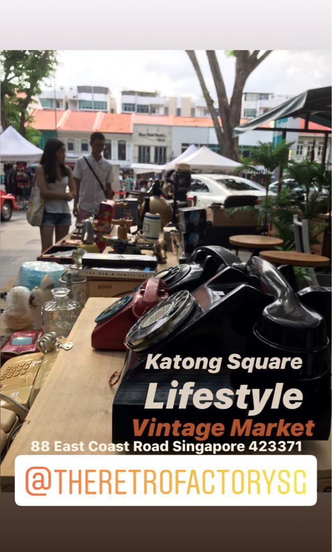Vintage Flea Market Booths For Rent, Vintage & Collectibles, Vintage Collectibles on Carousell