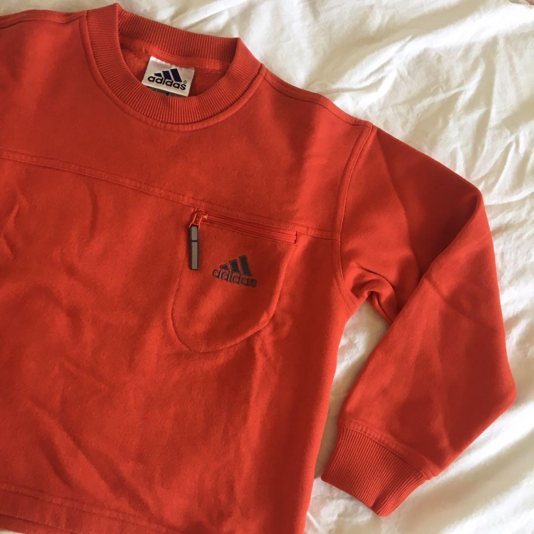 adidas cropped sweater