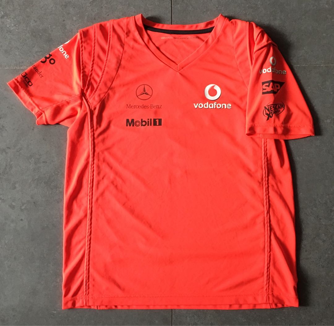 Vodafone Mclaren Mercedes 2007 Authentic Victory F1 Team Shirt