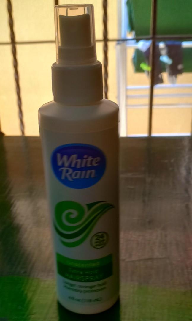 White Rain Hair Spray 4 Oz Unscented Extra Hold On Carousell