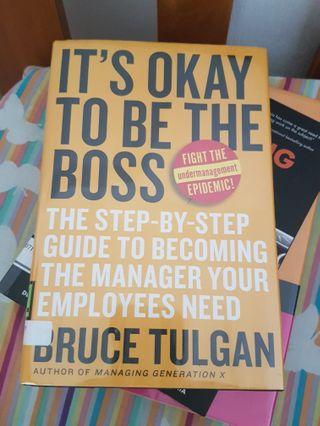 Its ok to be the boss