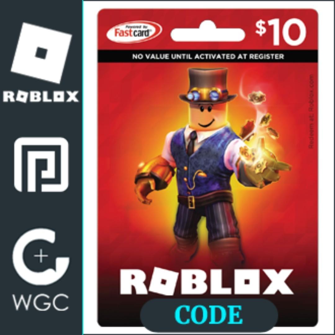 10 20 25 Roblox Gift Cards On Carousell - 