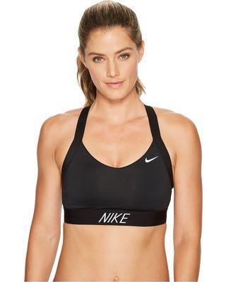 Nike pro indy logo sports bra clearance