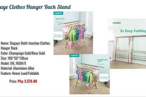 Singaye Clothes Hanger Rack